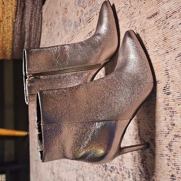 Steven By Steve Madden Women's Leila Silver Booties - Picture 5 of 6